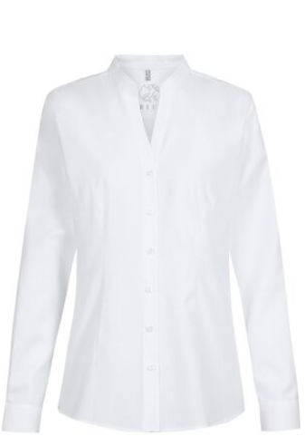 Dames blouse met opstaande kraag 1/1 RF Landhaus